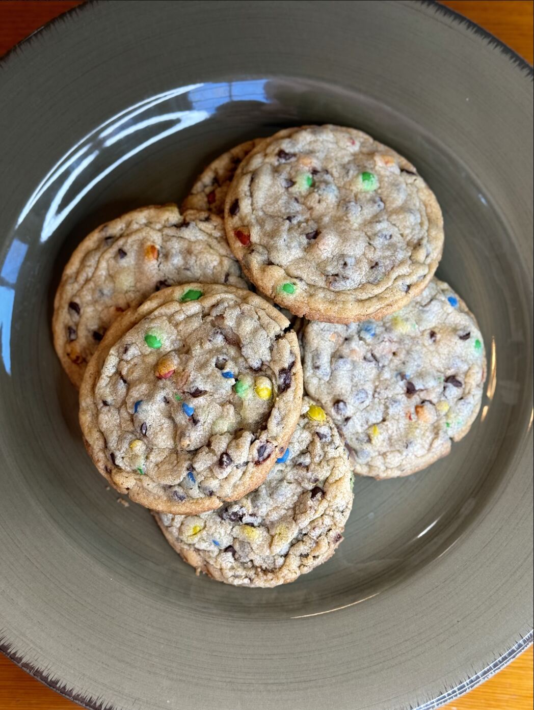 Hot Mess Express cookies on a plate.